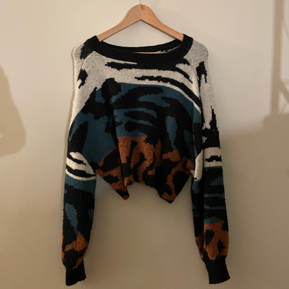 SUPER CUTE COZY FALL SWEATER SIZE M